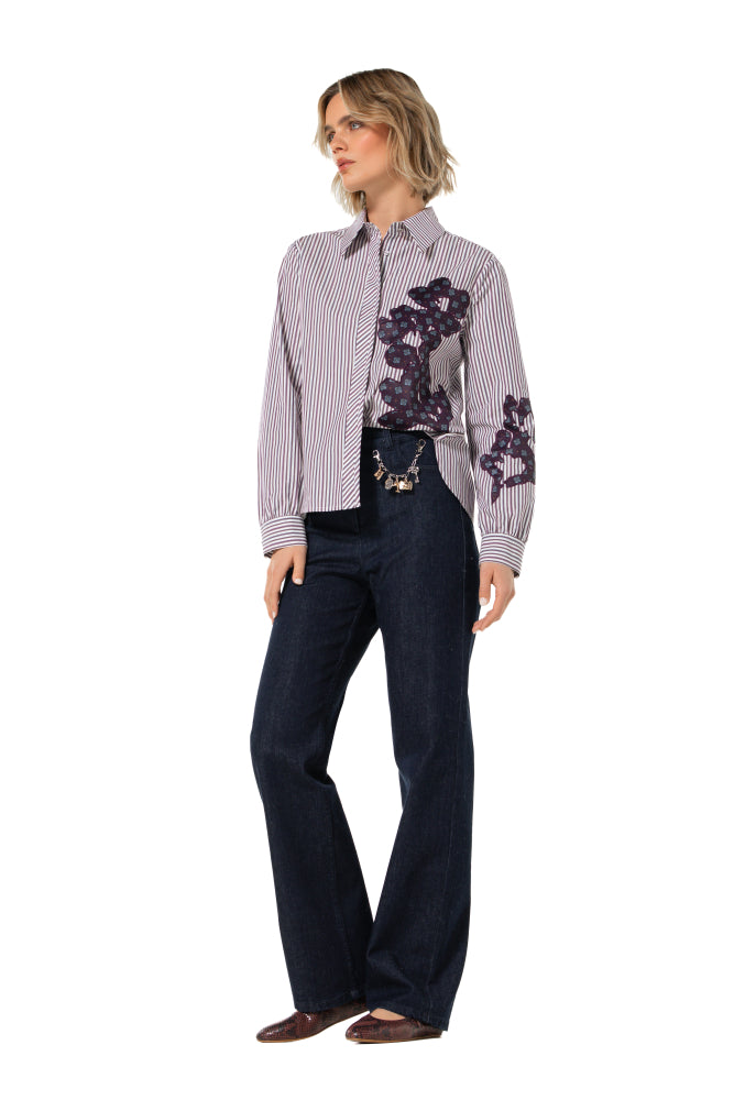 Denimbroek, normal waist - Jeans Dark Blue